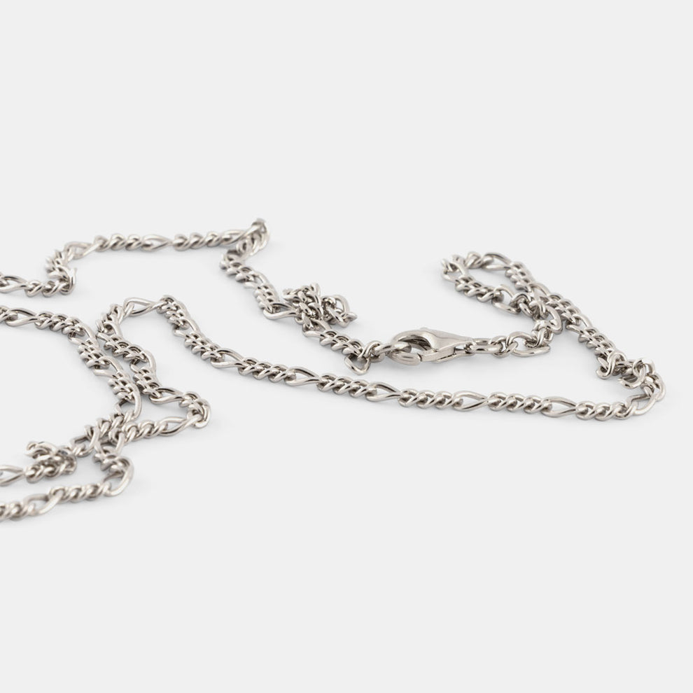 Silver Figaro Necklace – Serge DeNimes