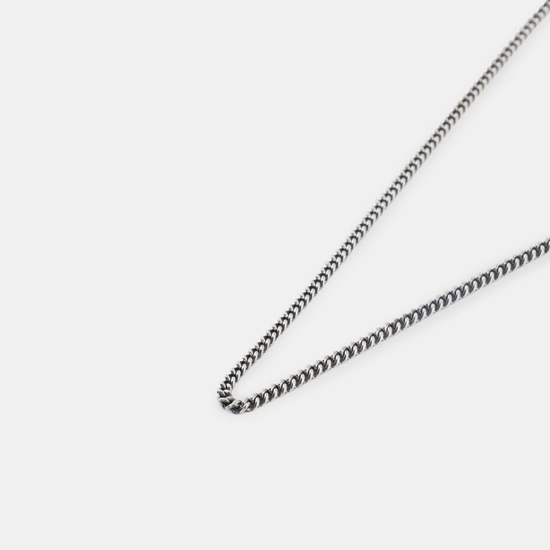 Silver Adjustable Oxidised Chain - Serge DeNimes