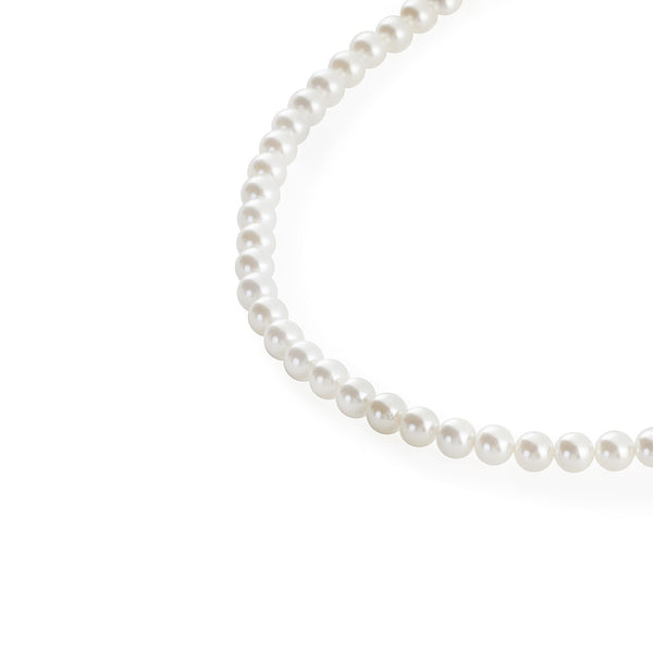 Silver Pearl Necklace - Serge DeNimes