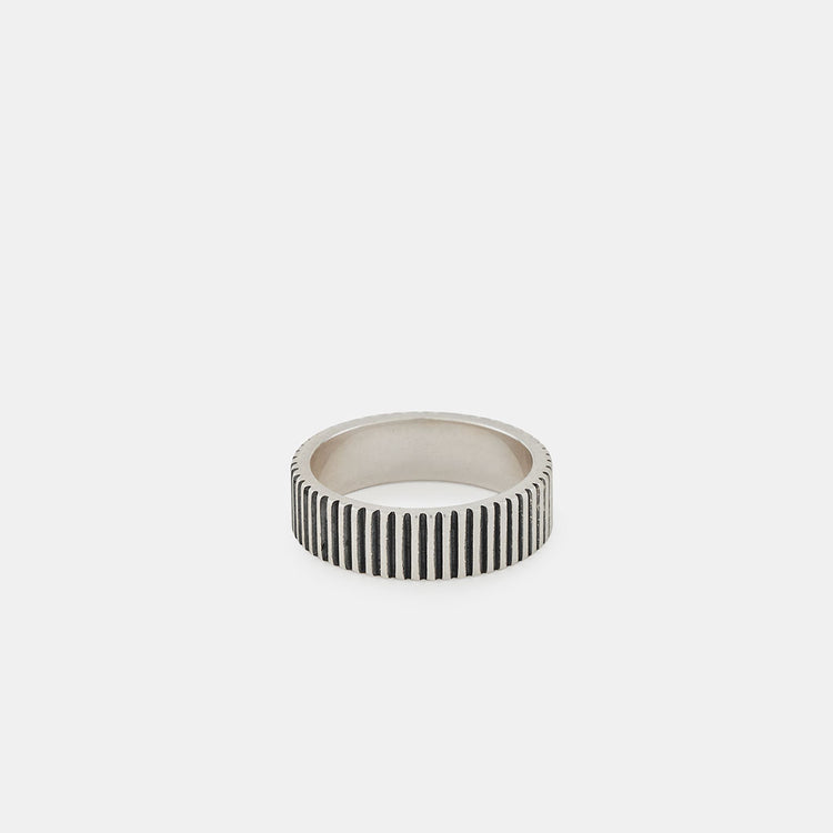 Silver Ridge Band Ring - Serge DeNimes