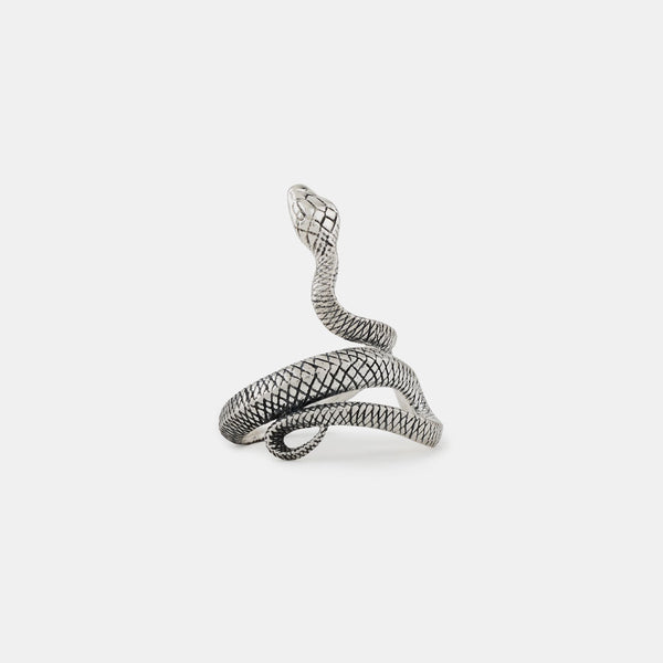 Silver Snake Ring - Serge DeNimes