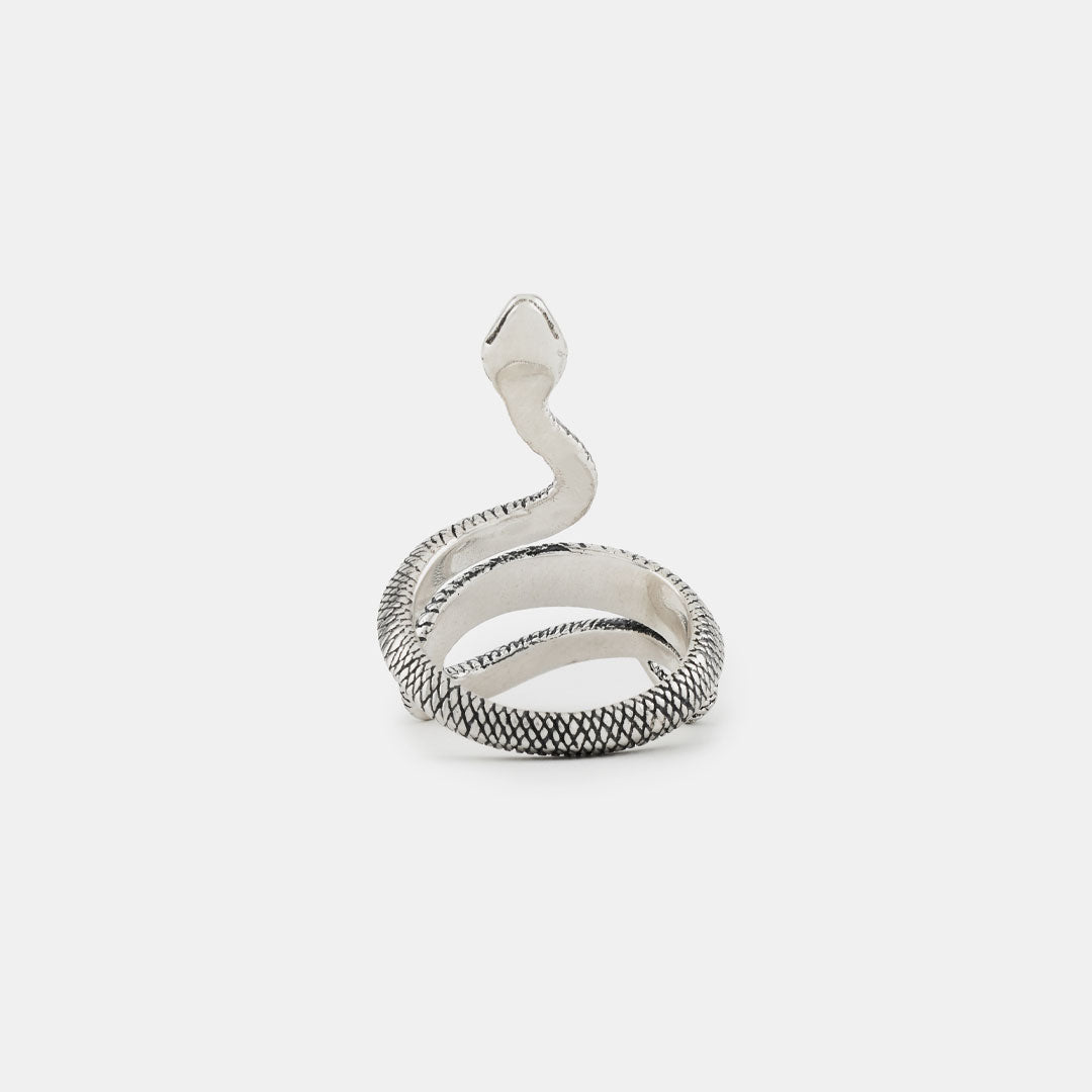 Silver Snake Ring - Serge DeNimes