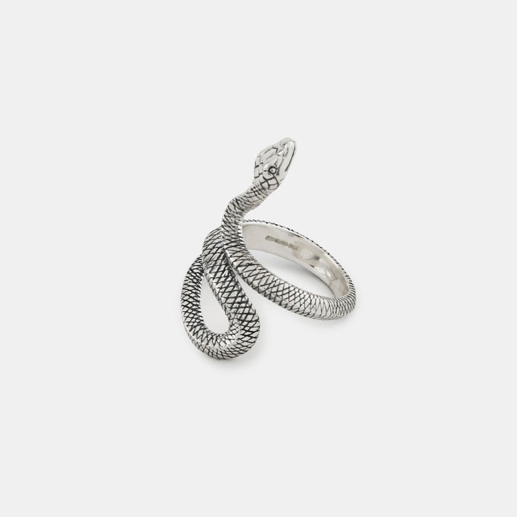 Silver Snake Ring - Serge DeNimes