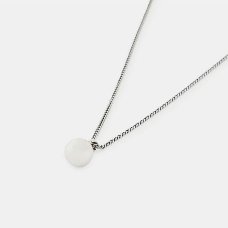 Silver Sphere Necklace - Serge DeNimes