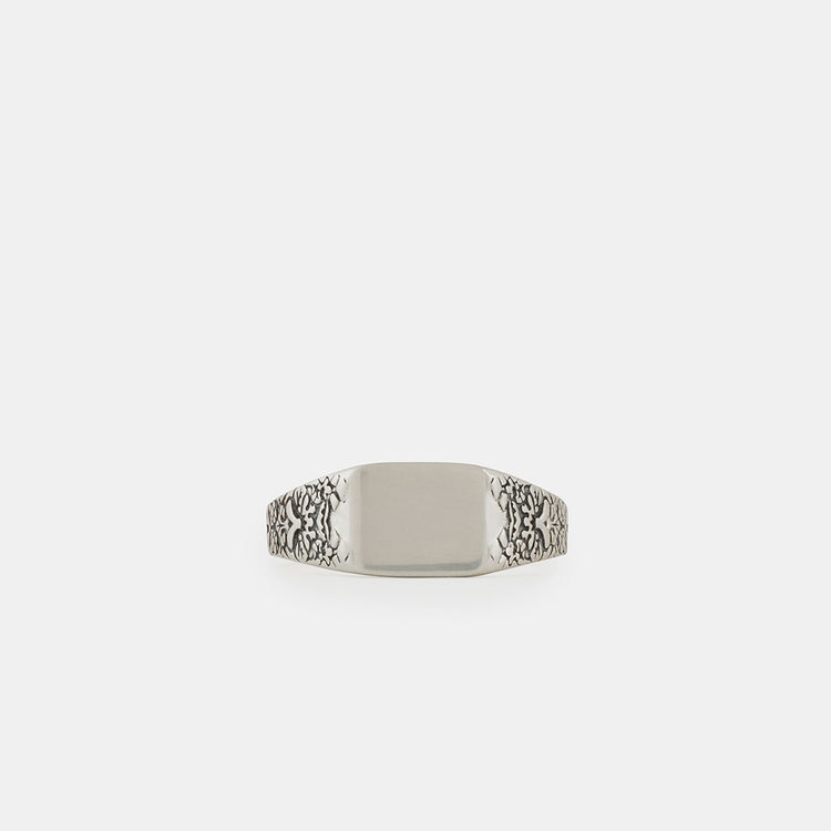 Silver Tapestry Ring - Serge DeNimes