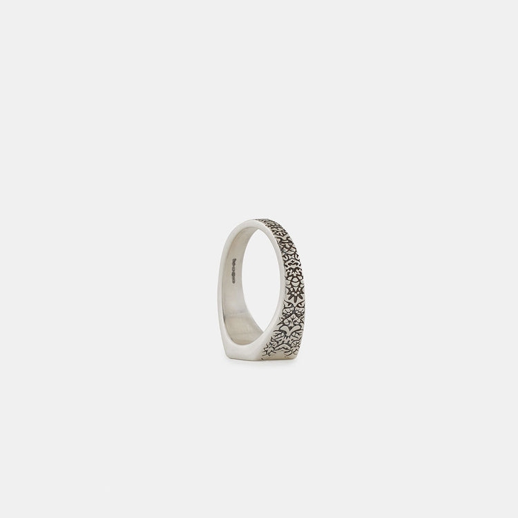 Silver Tapestry Ring - Serge DeNimes