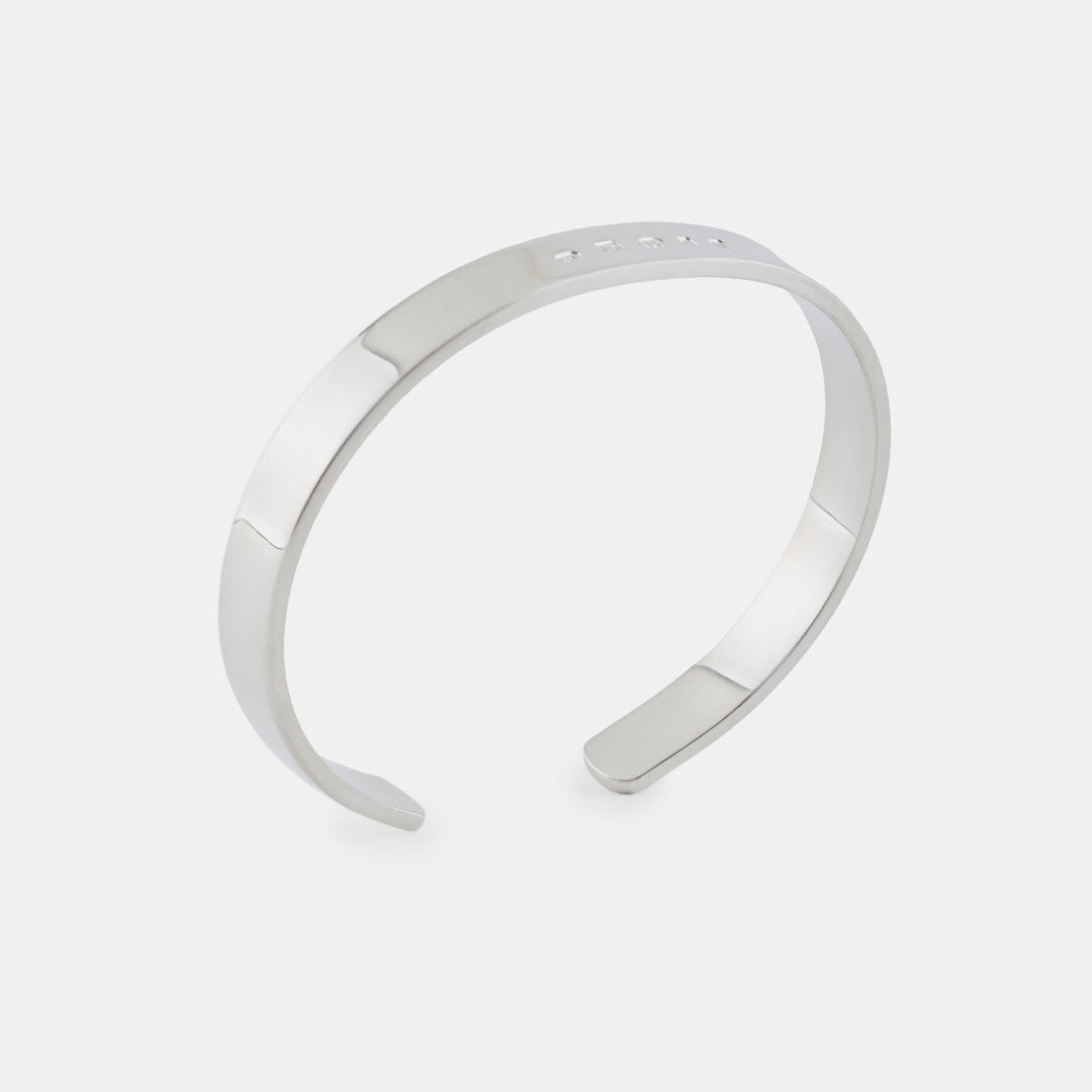 Silver Traditional Hallmark Bangle - Serge DeNimes