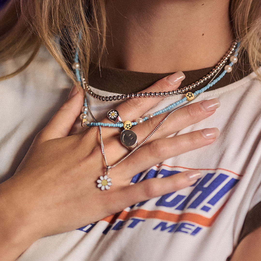 Surf Bead Necklace - Serge DeNimes