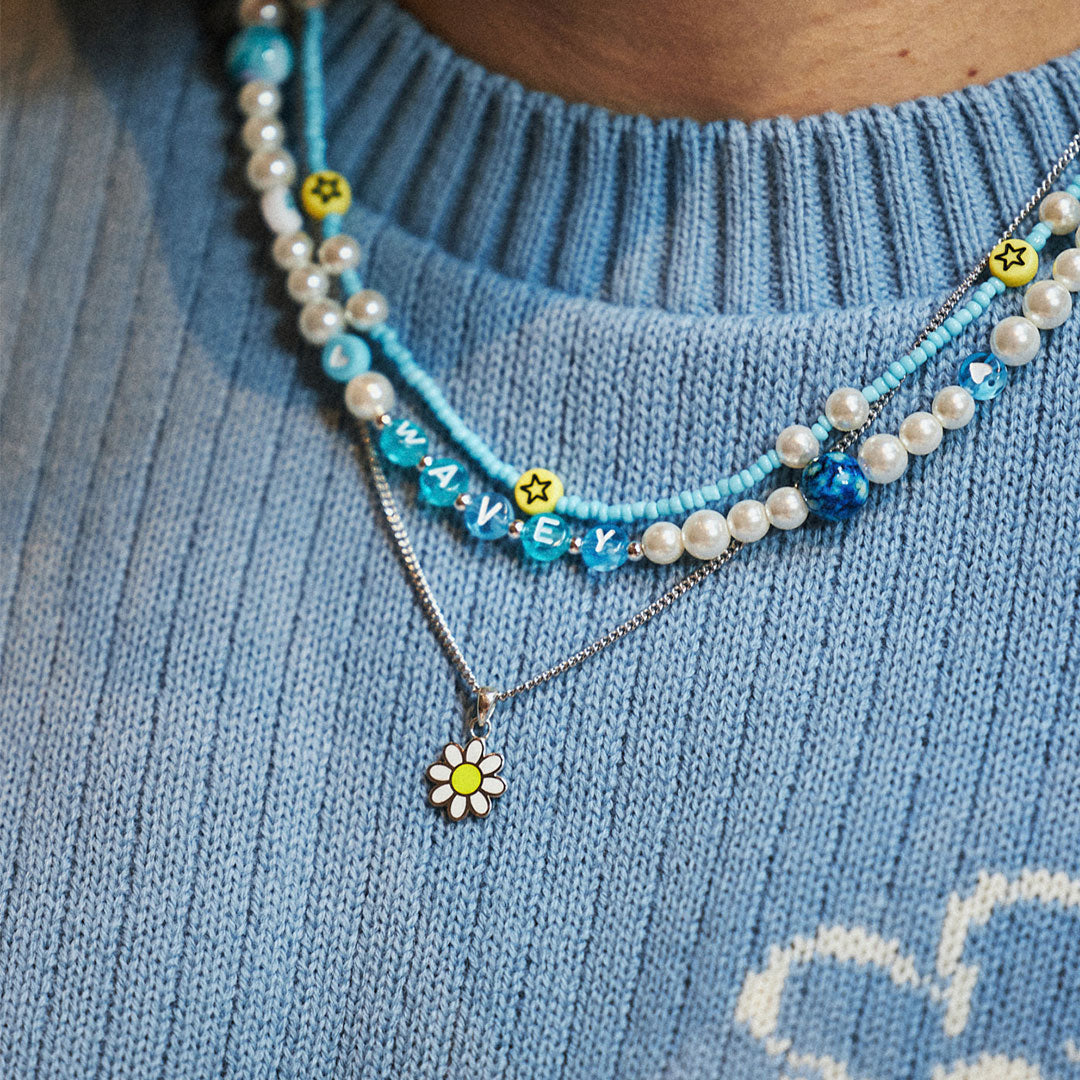 Surf Bead Necklace - Serge DeNimes